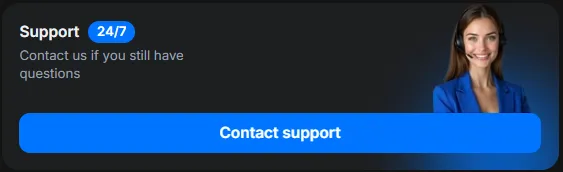 1win Support 24/7